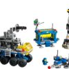 LEGO 40712 Micro Rocket Launchpad: 325 Pieces - Nostalgic Space Toy Set for Adults and Kids 9+, Inspired by Classic Space Sets from The 70s and 80s, Includes Rocket, Space Station, and Characters - Image 4