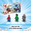 LEGO Marvel Hulk vs. Rhino Monster Truck Showdown, Toy for Kids, Boys & Girls Ages 4 and Up with Spider-Man Minifigure, Inspired by The Spidey and His Amazing Friends Series, 10782 - Image 7